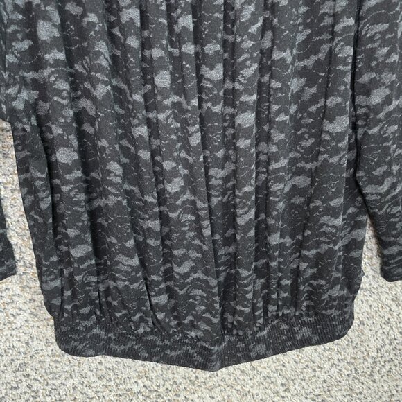 Michael Kors Top Womens Small Black Off The Shoulder Dolman Sleeve Blouse - Picture 5 of 7